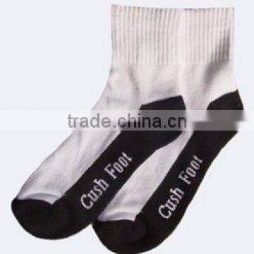 Men cotton jacquard sport socks