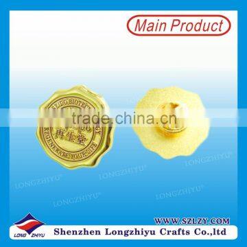 Unique custom metal logo pins For Souvenir Gifts Lapel pin for sale