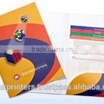Paper Case File Folder Printing with Die Cut