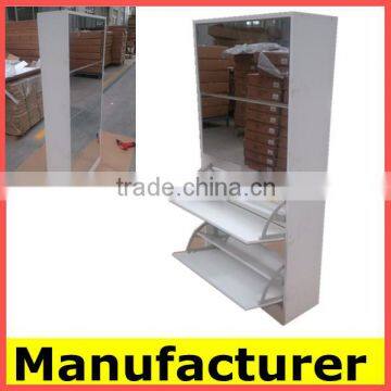 Wholesale Tall Shoe Cabinet With Full Length Mirror photo-3