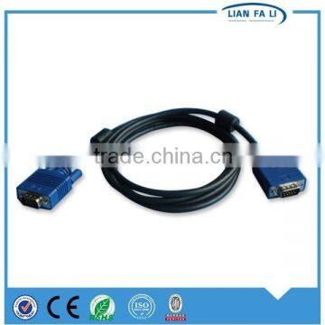 Lianfali wholesale vga male to vga male cable vga rca multi-purpose vga cable