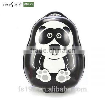 Panda shape kids bag luggage/trolley bag cute kids suitcase