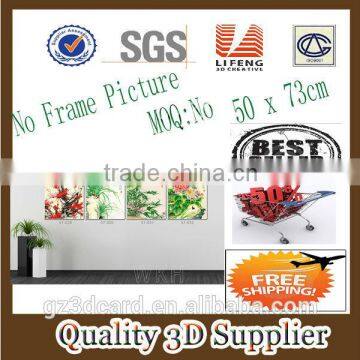 New Material PET 1.5mm No Frame Picture GOLDEN ROOSTER PAINTING 3D PICTURES DIAMOND PICTURE ON SALE photo-1