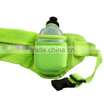 Sports Runner Waist Pack Running Belt With Bottle Holder Money Belt photo-3