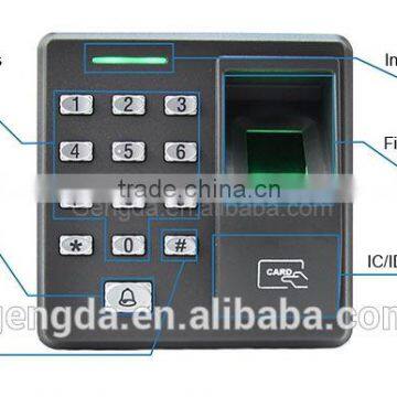 cheap Fingerprint & RFID door access control with time attendance system price