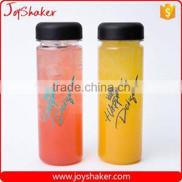 JoyShaker - Fashion Portable Clear My Bottle Sport Plastic Fruit Juice Water Cup 500ML photo-2