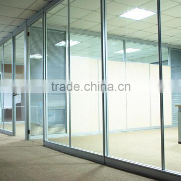 Tempered glass partition wall with AS/NZS2208:1996, BS6206, EN12150 certificate