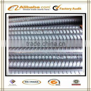 HRB400/BS4449 steel rebar 6-12m length manufactorer