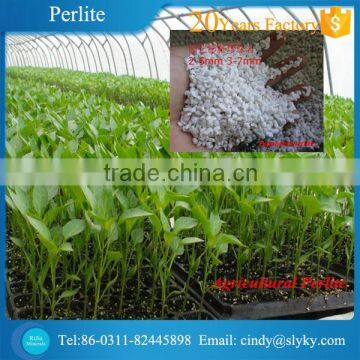 Agricultural plants growing media expanded perlite