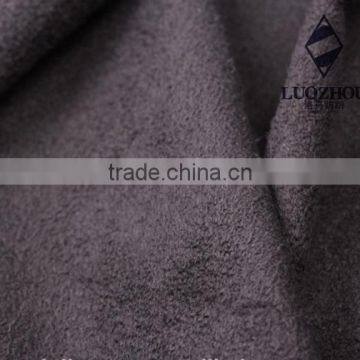 spandex knitting suede fabric for garment