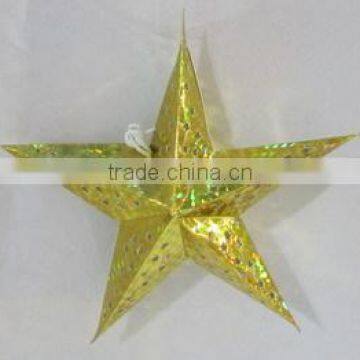 2016 folding decorations paper star,Xmas decoration