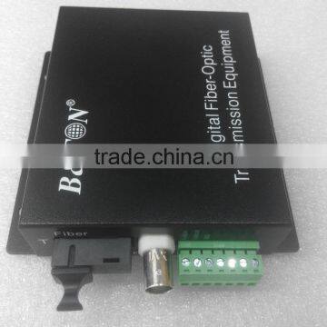 1ch Video 1 Bidi Audio Fiber Converters