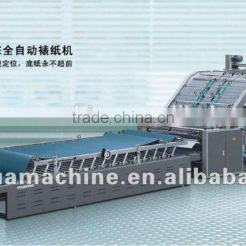 Flute corrugated cardboard laminator machine