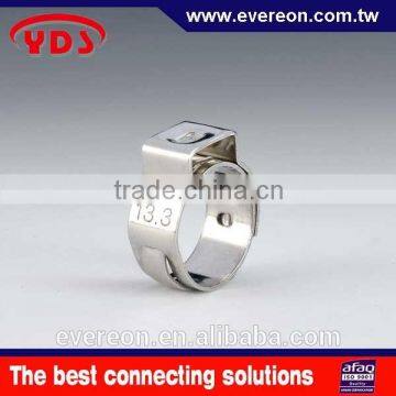 Stainless quick pipe clamp pipe fittings union pipe connector