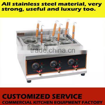 Counter Top Pasta Cooker With 6 Baskets Table Top Electric Pasta Cooker photo-2