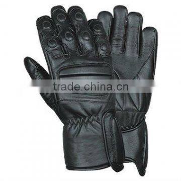 Motorbike Leather Racing Gloves