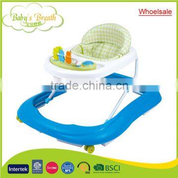 BW-25B whoelsale china supplier rolling cheap old fashioned baby walkers with caster