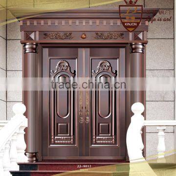 Residential gate designs Villa exterior security bronze copper door                        
                                                Quality Choice