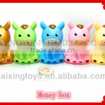 2014 Cartoon Horse Money Box for kids gift