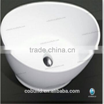 High quality oval shape Solid surface stone bathroom basin, above counter sink