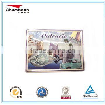 200*150mm rectangle emboss ad wall promotion tin sign / tinplate printing sheet / metal wall sign