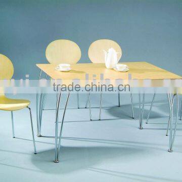 wood dining table set