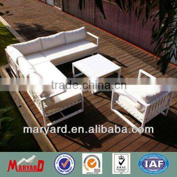 White Polywood Garden Sofa- MYD-NM05026