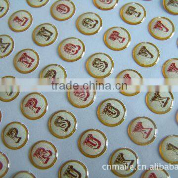 Professional Printing custom epoxy sticker,epoxy resin sticker