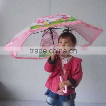 Hot Sell Gift Children Clear POE Umbrella photo-2