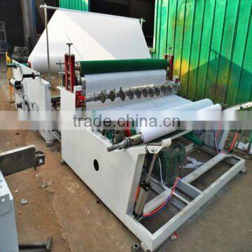 High quality bobbin cutter for toilet paper roll, slitting machine