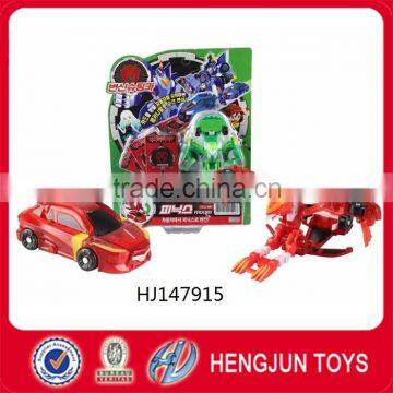 deformed toys plastic robot for kids gift