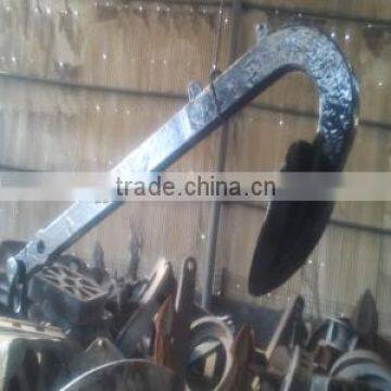 single fluke stock ship anchor