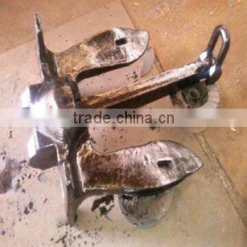 steel casting U.S.N. stockless anchor