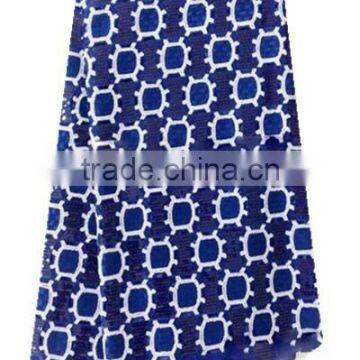 African lace for wedding with sequence fabric