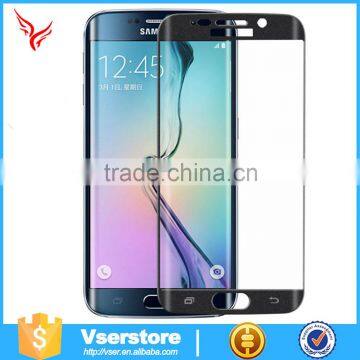 Mobile Phone Accessories For Samsung Galaxy S6 Edge 3D Full Covered Tempered Glass Screen Protector photo-4
