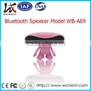 New Style Small Bluetooth Speaker Wireless Mini Sound Box Speaker Fun Design Doll Expression Follower