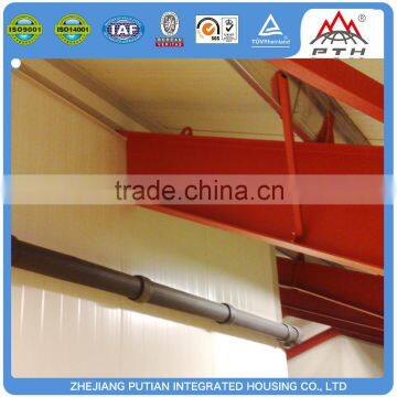 Good price easy build EPS/PU/XPS sandwich panel steel structure