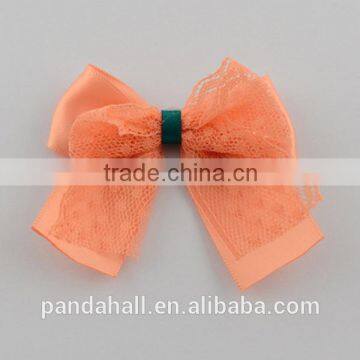 Handmade Ribbon Bow for Hairband, Costume Accessories(WOVE-Q048-04)