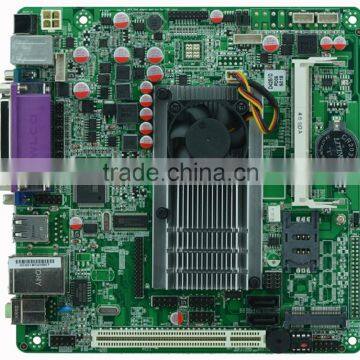 Atom D425 POS board 5 RS232 Interface Mini ITX Motherboard