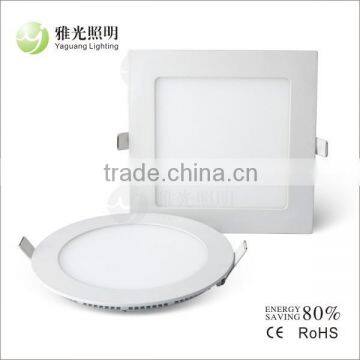 16W 200X200mm square LED slim panel light CE and RoHS certification Hole size 185*185mm 2835 led panel light