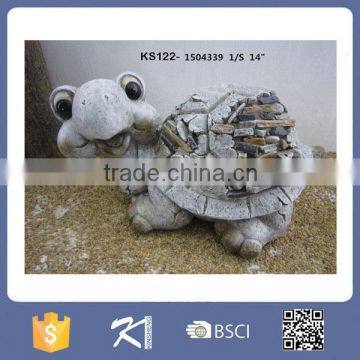 New product magnesia turtle on the stone garden decoration