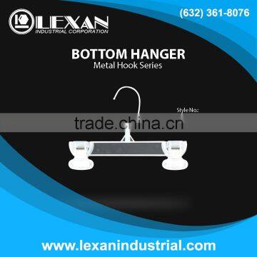 6008 - 8" Plastic Hanger with Metal Hook for Bottoms, Pants, Skirts, Shorts (Philippines)