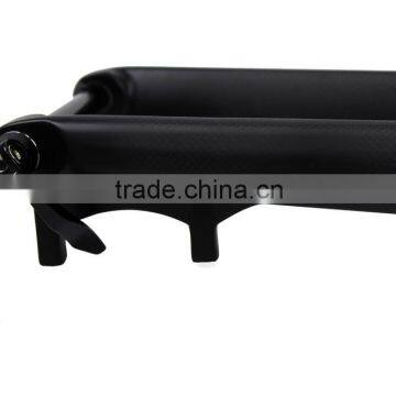 650b Full Carbon Fiber 150mm Spacing MTB Fork 26er Fat Bike Frame Fork, Rigid 26er Carbon Fat Bike Fork photo-6