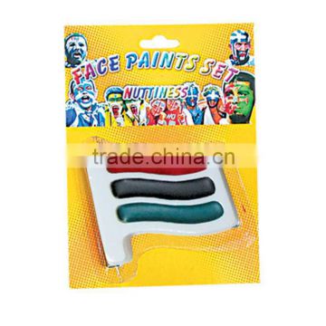 bob trading new design face paint 3-color flag face paint