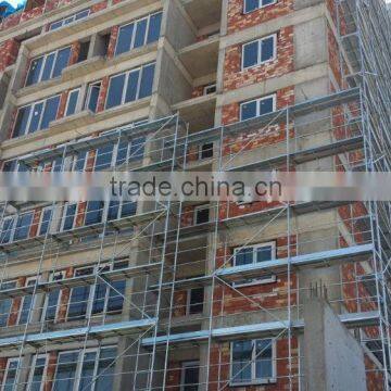 PORTISCAFF FULL-SAFETY FACADE SCAFFOLDING SYSTEM