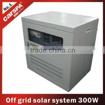 300W DC/AC solar power supply system,off grid solar system for home