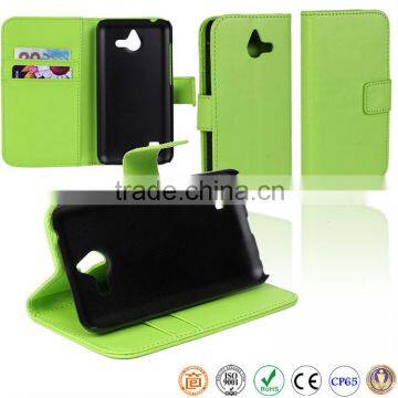 Book Style PU Leather Mobile Phone Case for HUAWEI Ascend Y550