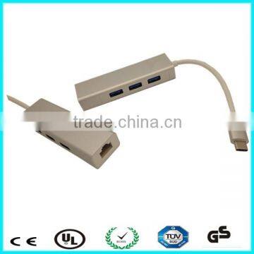 RTL8152 Suppoet 1000 Mbps type c gigabit type c usb to ethernet adapter