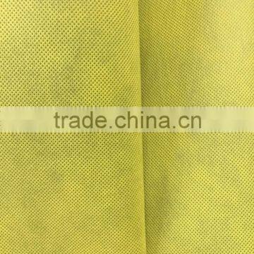 Non-woven Fashion Coated Shoes Fabric/yellow Color Coated 210T Polyesterfabric/table Cloth photo-4