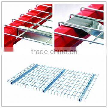 Warehouse shelving finish steel mesh shelf wire deck for pallet racking